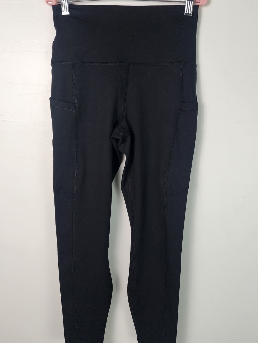Yogalicious Lux Lenox Black High Rise Pocket Leggings Sz Medium Super Soft